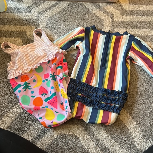 Ruffle Butts and Cat & Jack Swimsuits—worn a handful of times - Picture 4 of 4